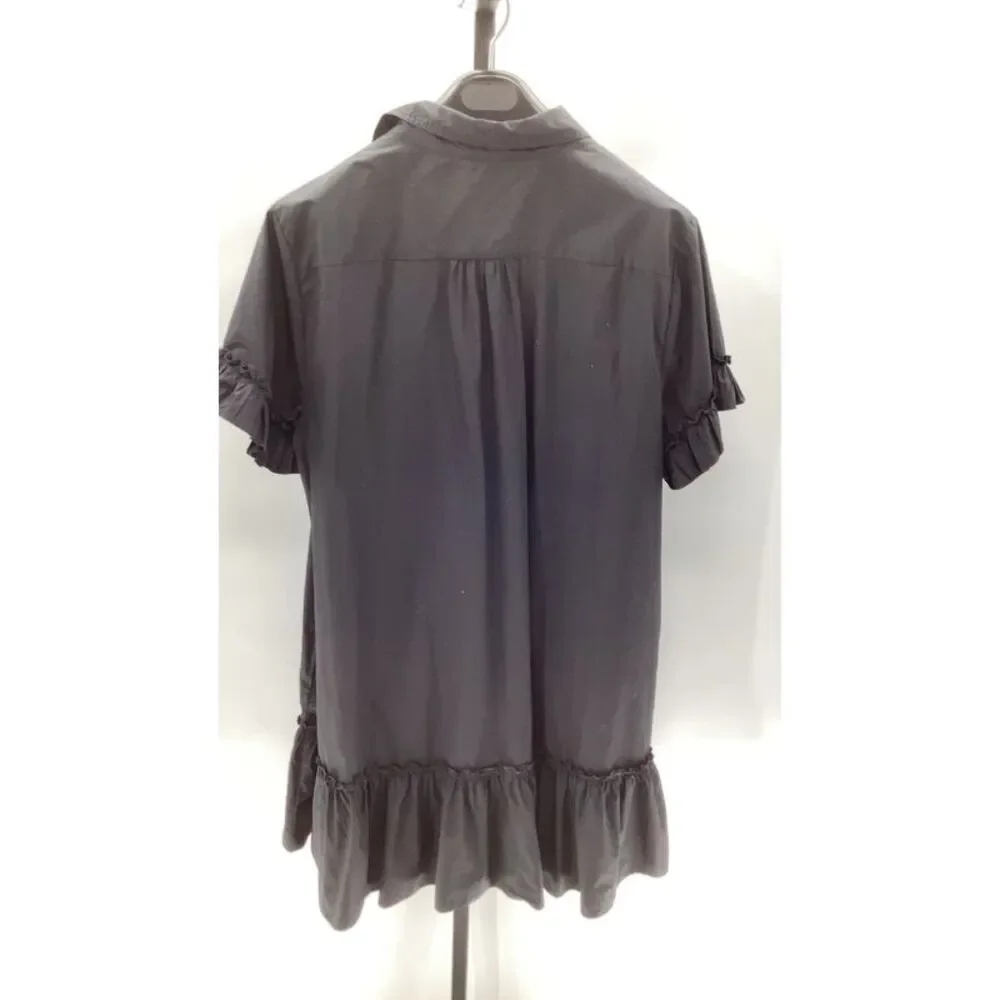 Quince Ruffle Mini Dress - Picture 2 of 2